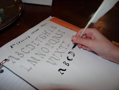 8th Century Vatican font