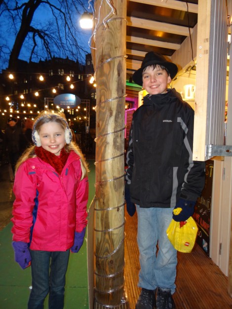We hit one more Christmas market with several nice stalls.  We were serenaded by a group of Christmas Carollers singing sacred songs in the square.