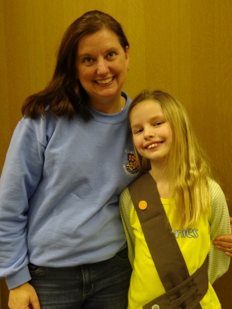 Two Generations of Girl (Scouts) Guides.