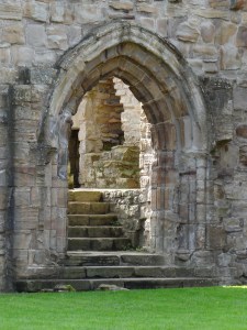 A beautiful doorway to the past.   One of our favourite parks in Durham.