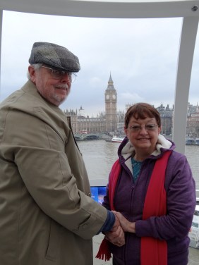 MArme and PA on the London Eye