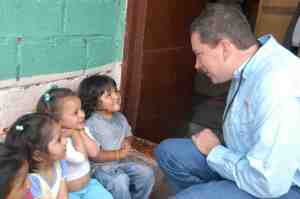 Rob with some of the beautiful children of Ecuador. (Shared with permission.)